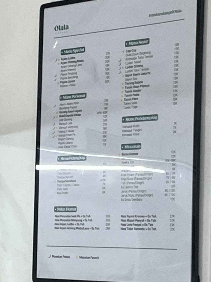Menu Olala Siap Saji-2
