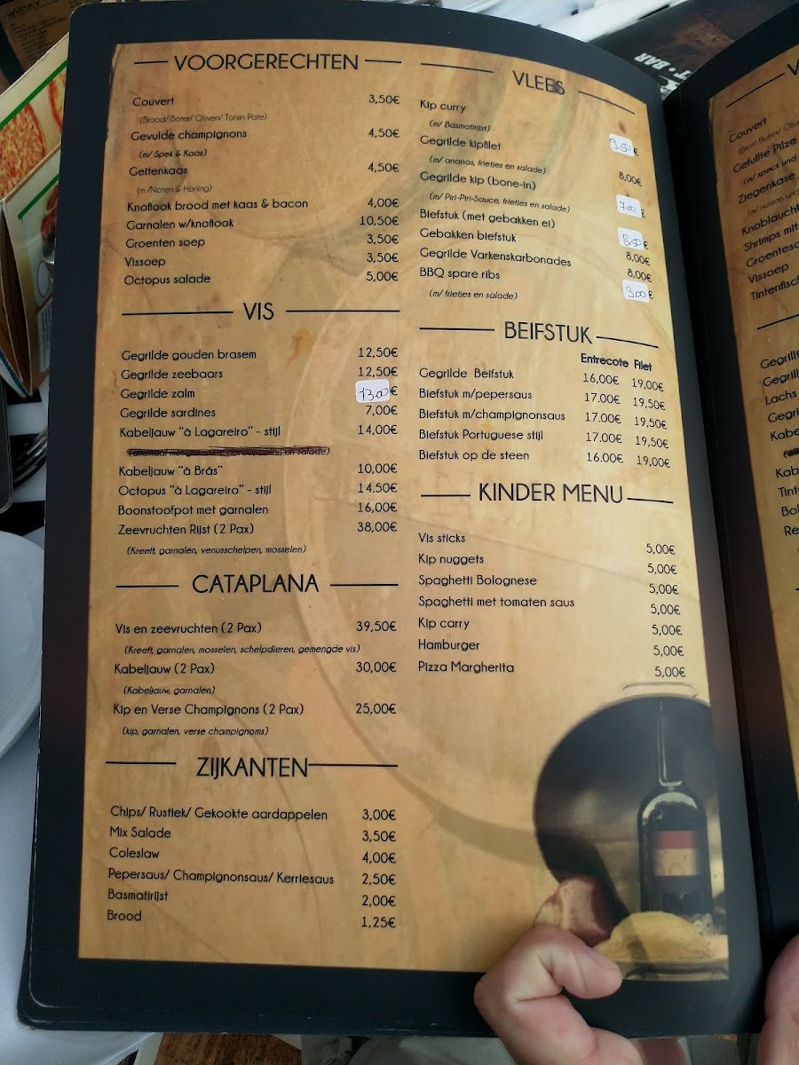Menu Old Barrel Restaurant Bar-10