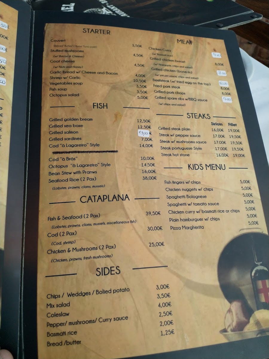 Menu Old Barrel Restaurant Bar-7