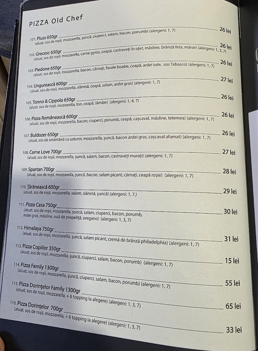 Menu Old Chef-1