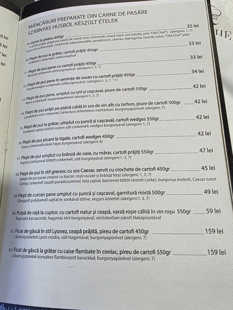Menu Old Chef-8