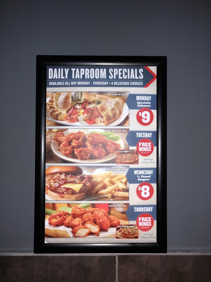 Menu Old Chicago Pizza + Taproom-10