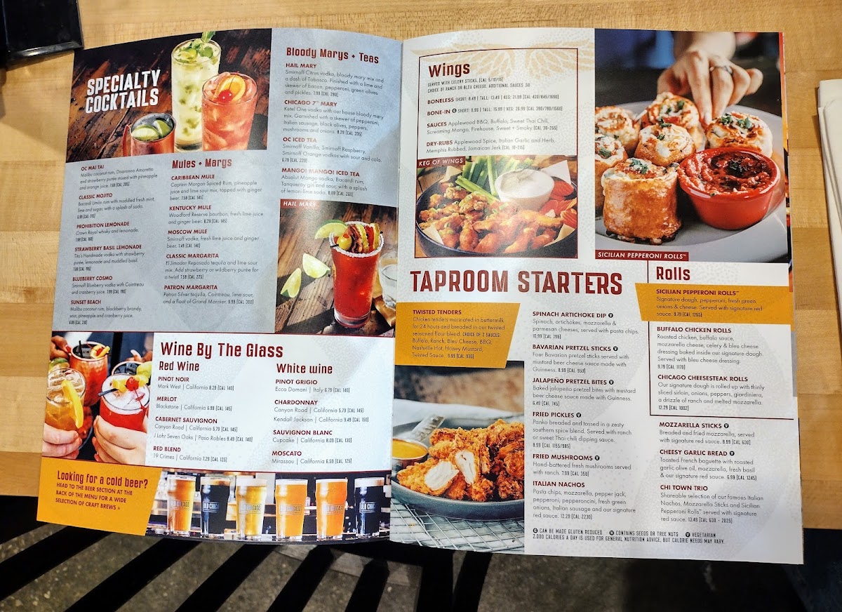 Menu Old Chicago Pizza + Taproom-3