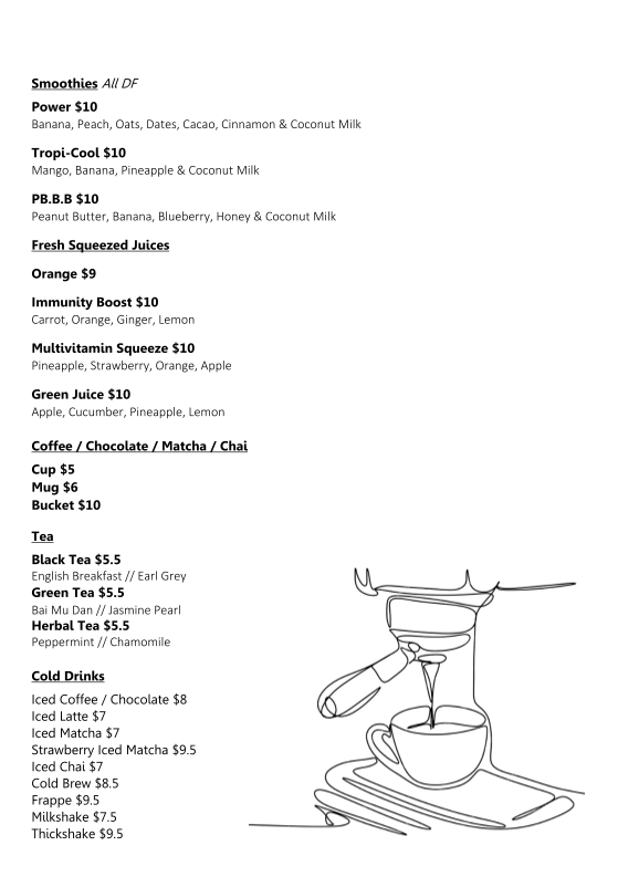 Menu Old Habits Cafe-3