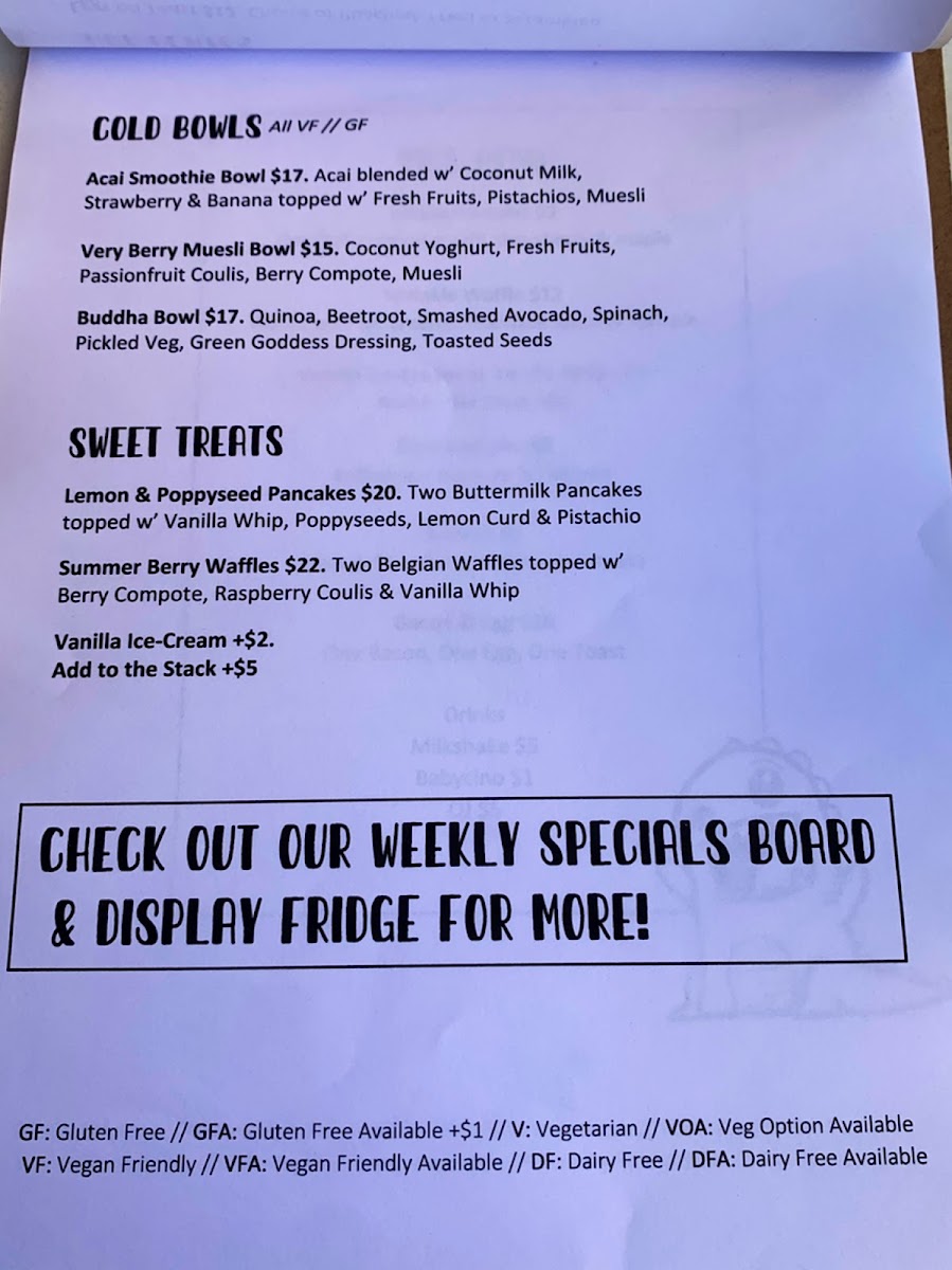 Menu Old Habits Cafe-8