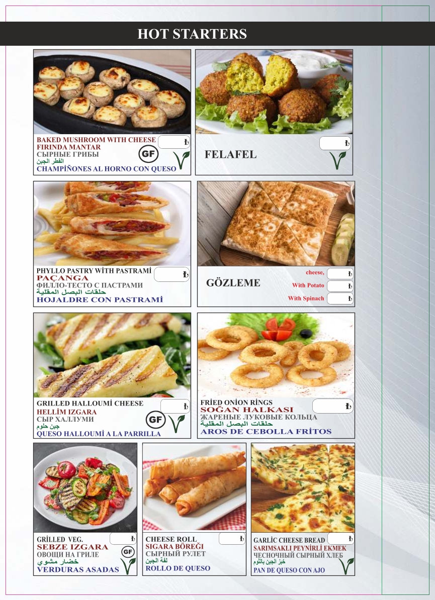 Menu Old Konak Cafe Restaurant-2