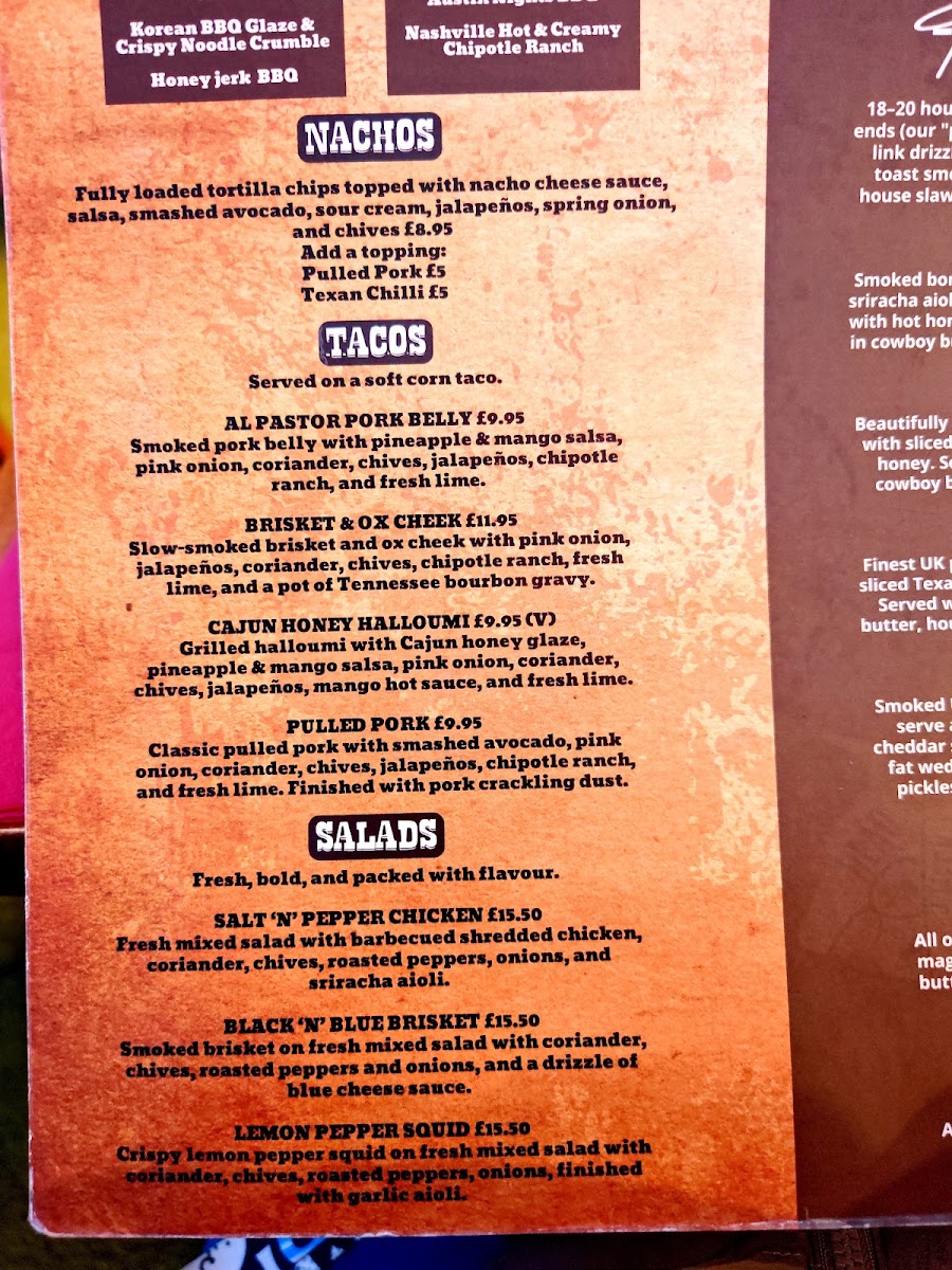 Menu Old School Bbq-5