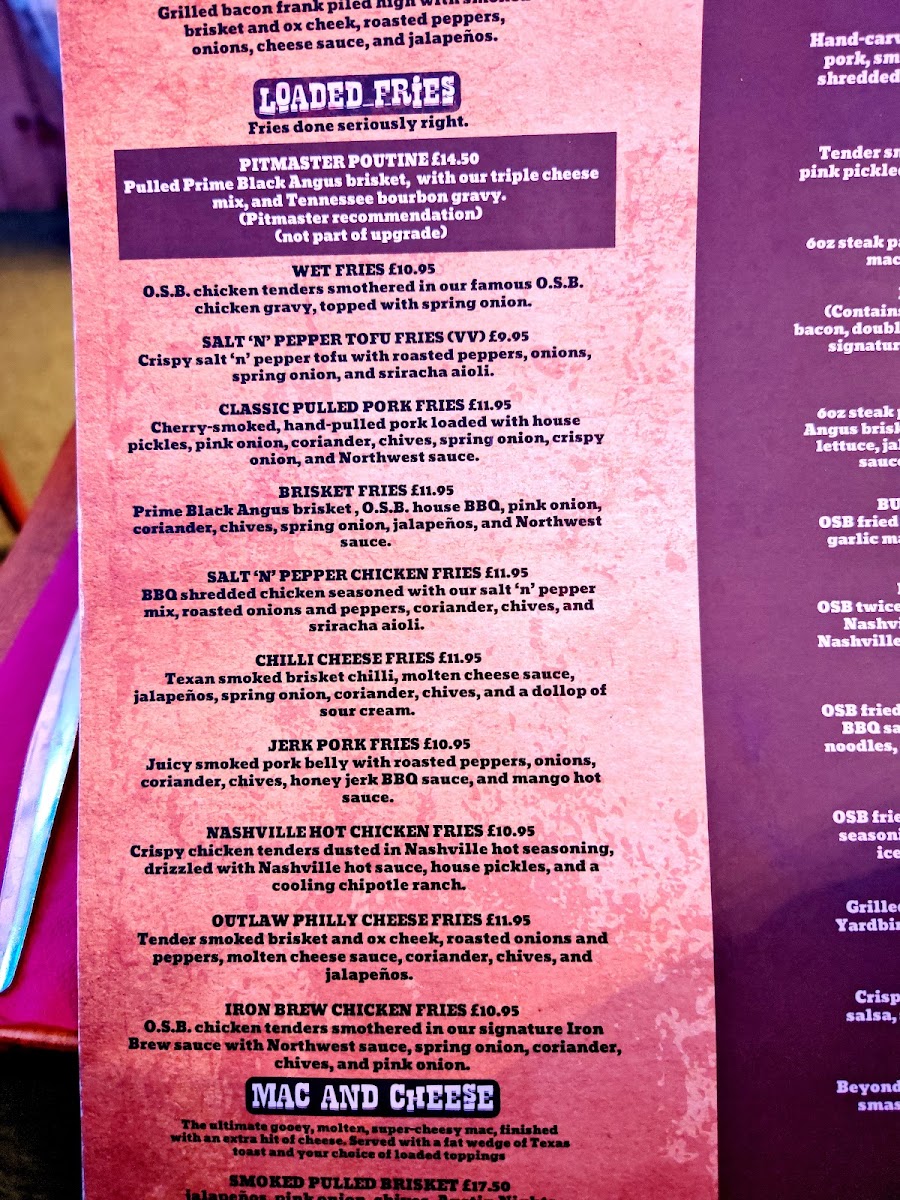 Menu Old School Bbq-9