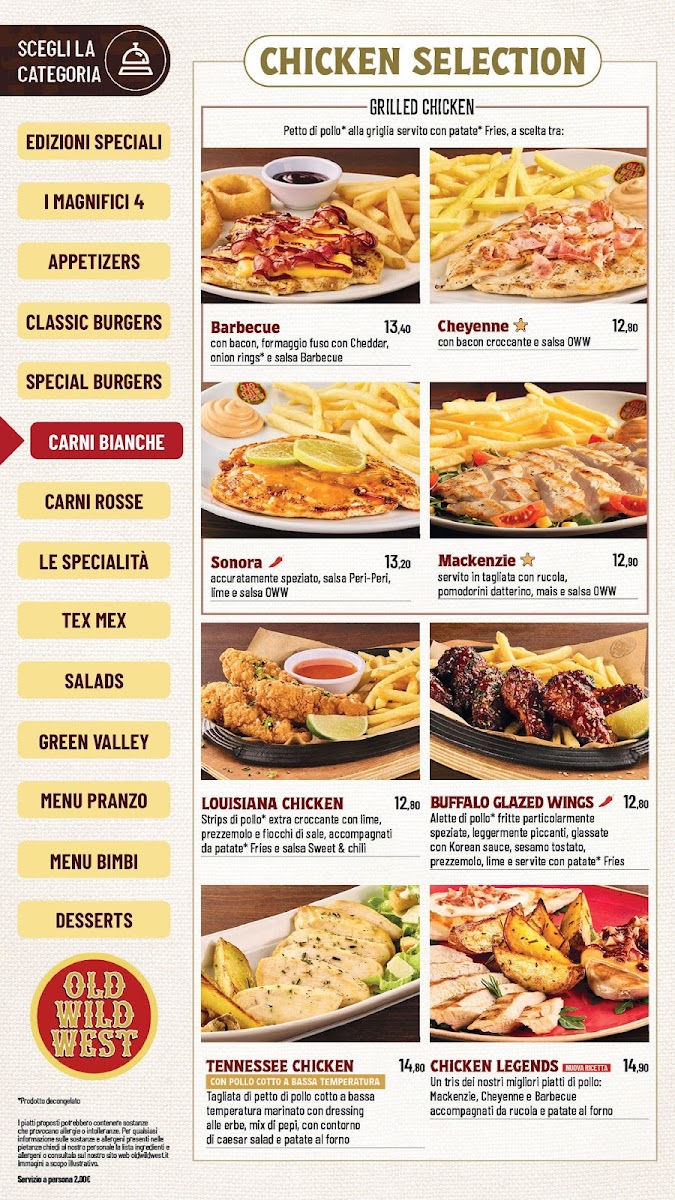 Menu Old Wild West - Carpi-2