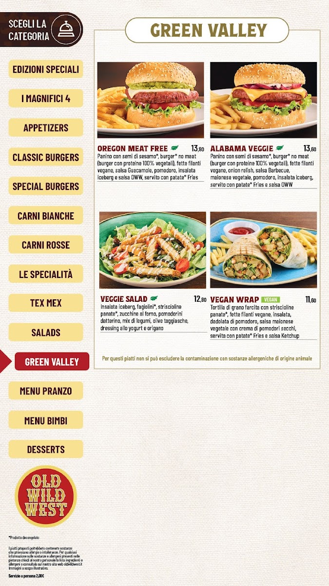 Menu Old Wild West - Carpi-3