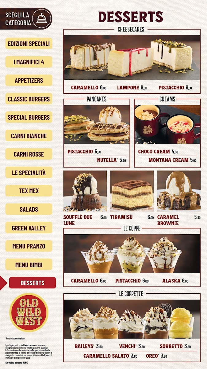 Menu Old Wild West - Carpi-5
