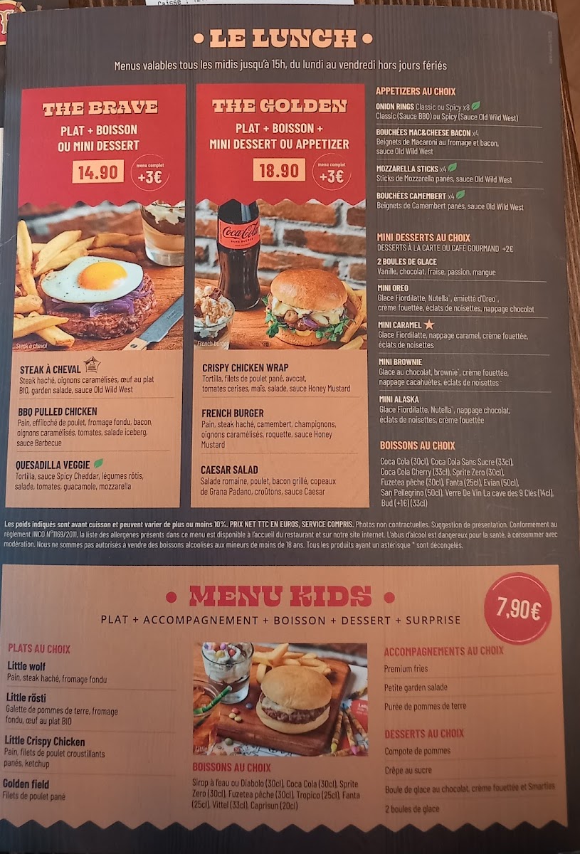 Menu Old Wild West-7