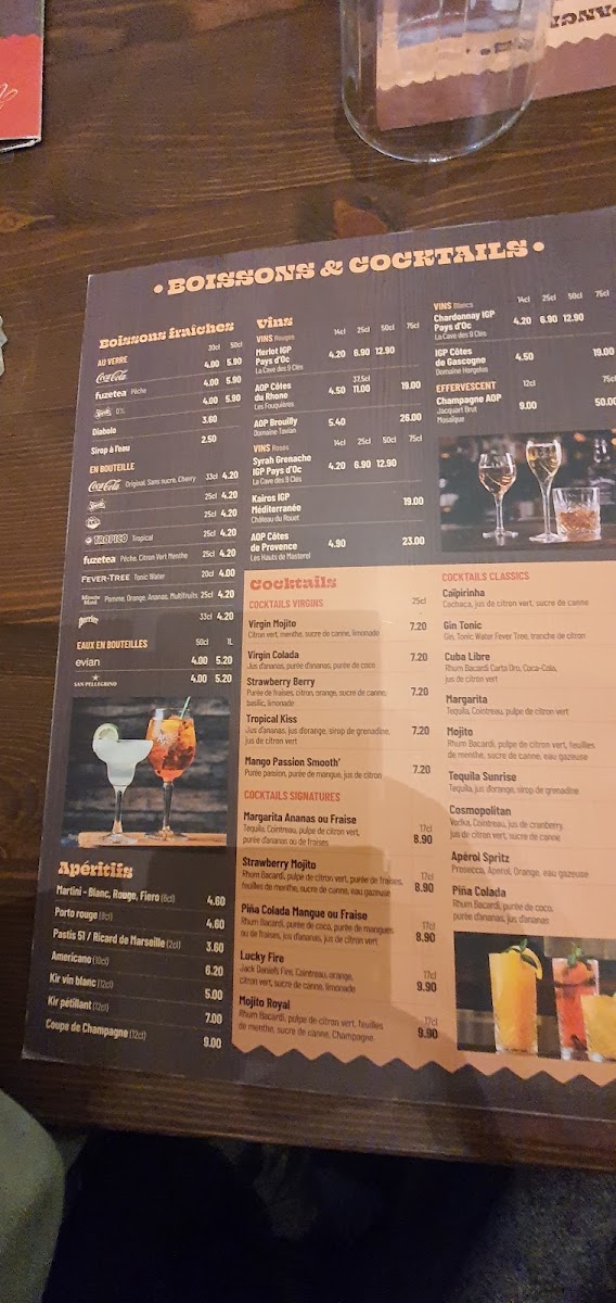 Menu Old Wild West-9