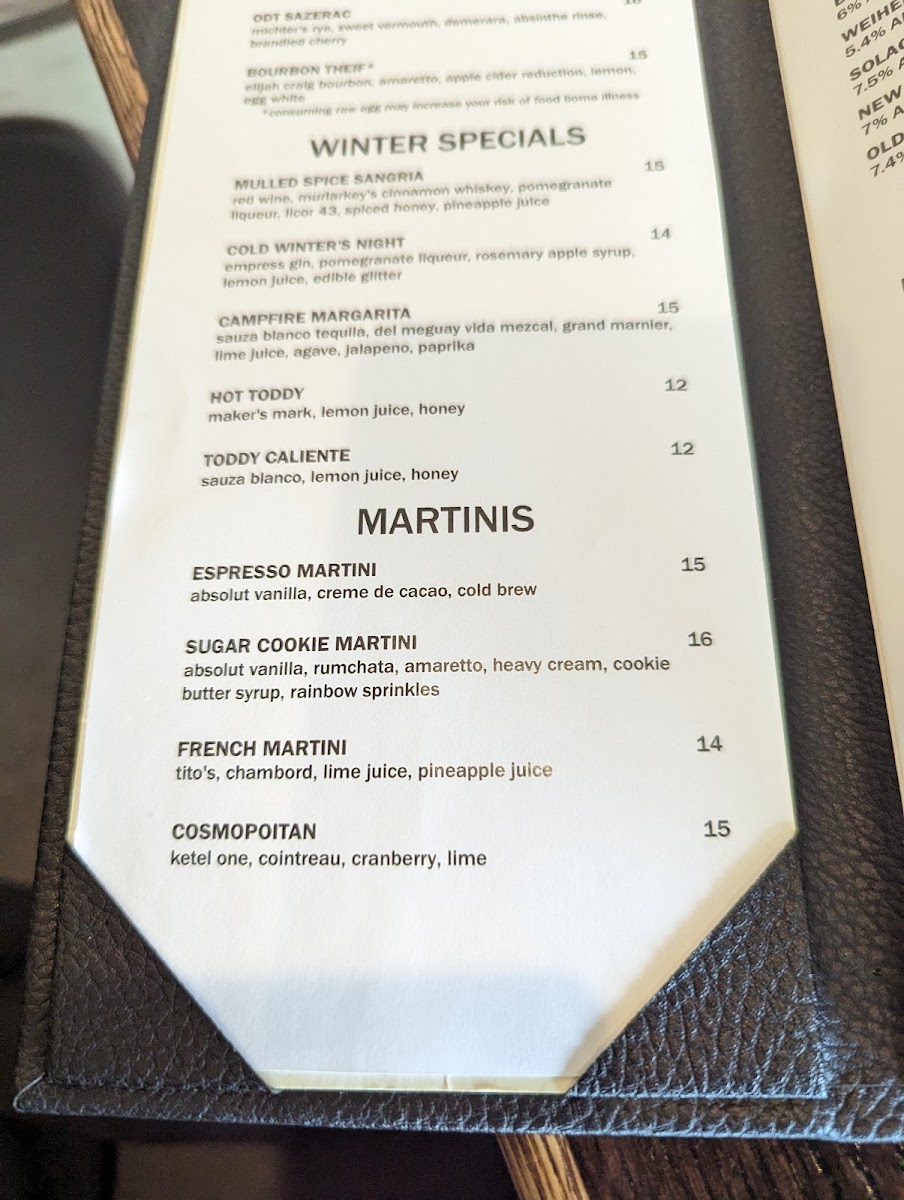 Menu Olde Dominion Tavern-10