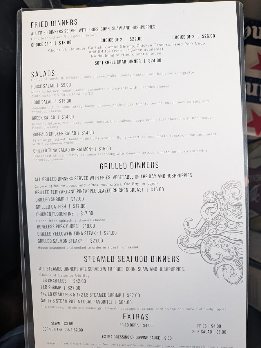 Menu Olde Salty-1