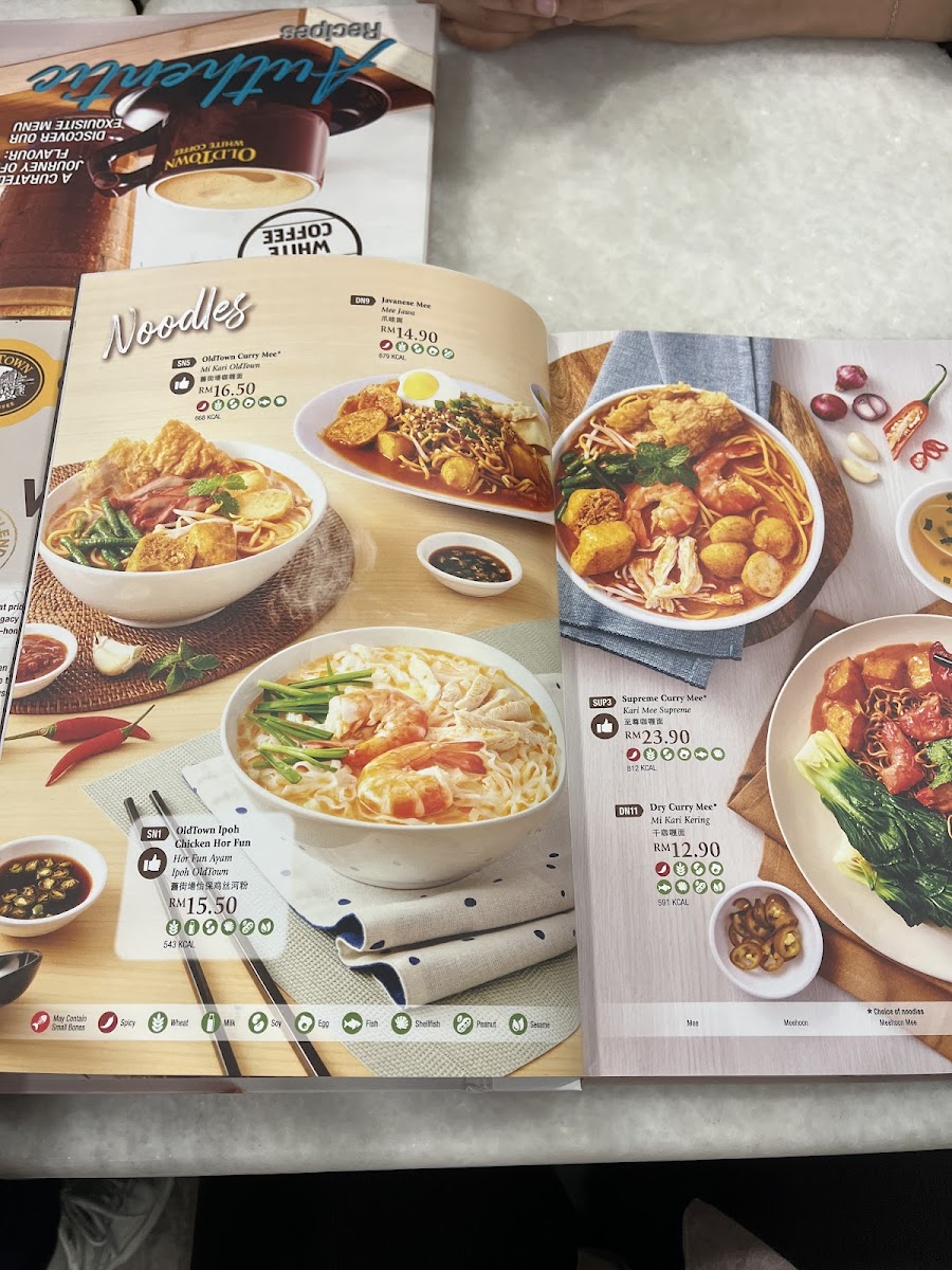 Menu Oldtown White Coffee @ Cimb Menara Commerce-1