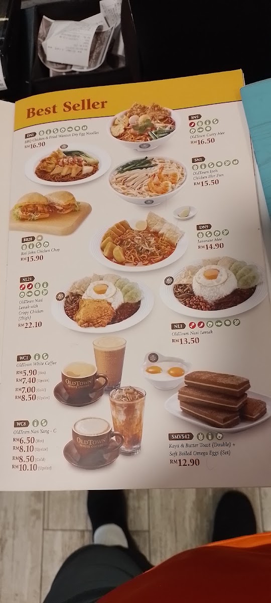 Menu Oldtown White Coffee @ Cimb Menara Commerce-7