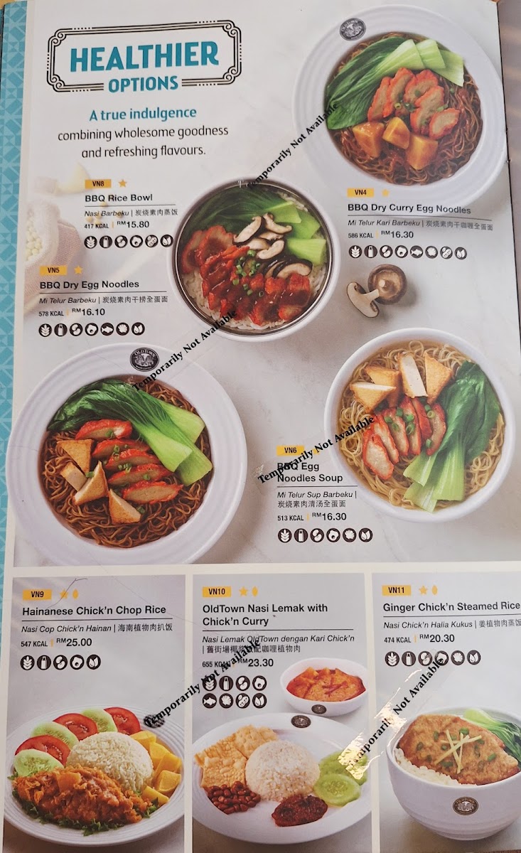 Menu Oldtown White Coffee @ Nu Sentral-10