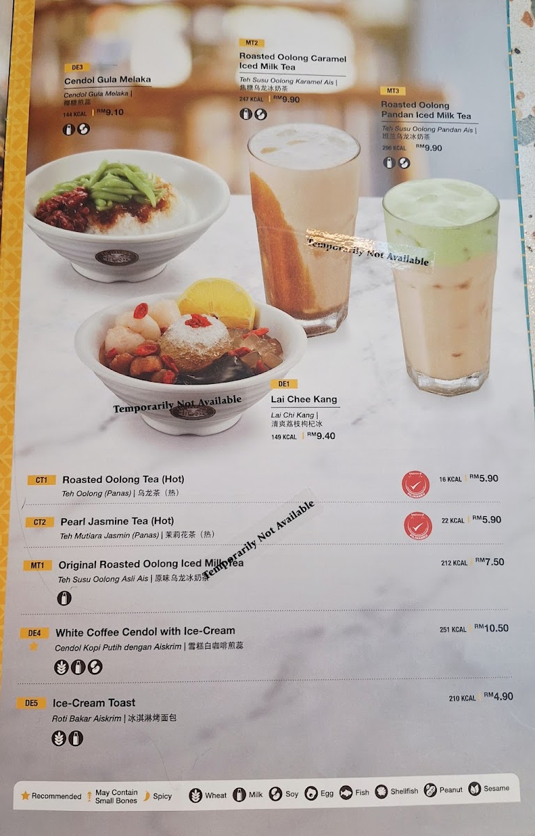 Menu Oldtown White Coffee @ Nu Sentral-6