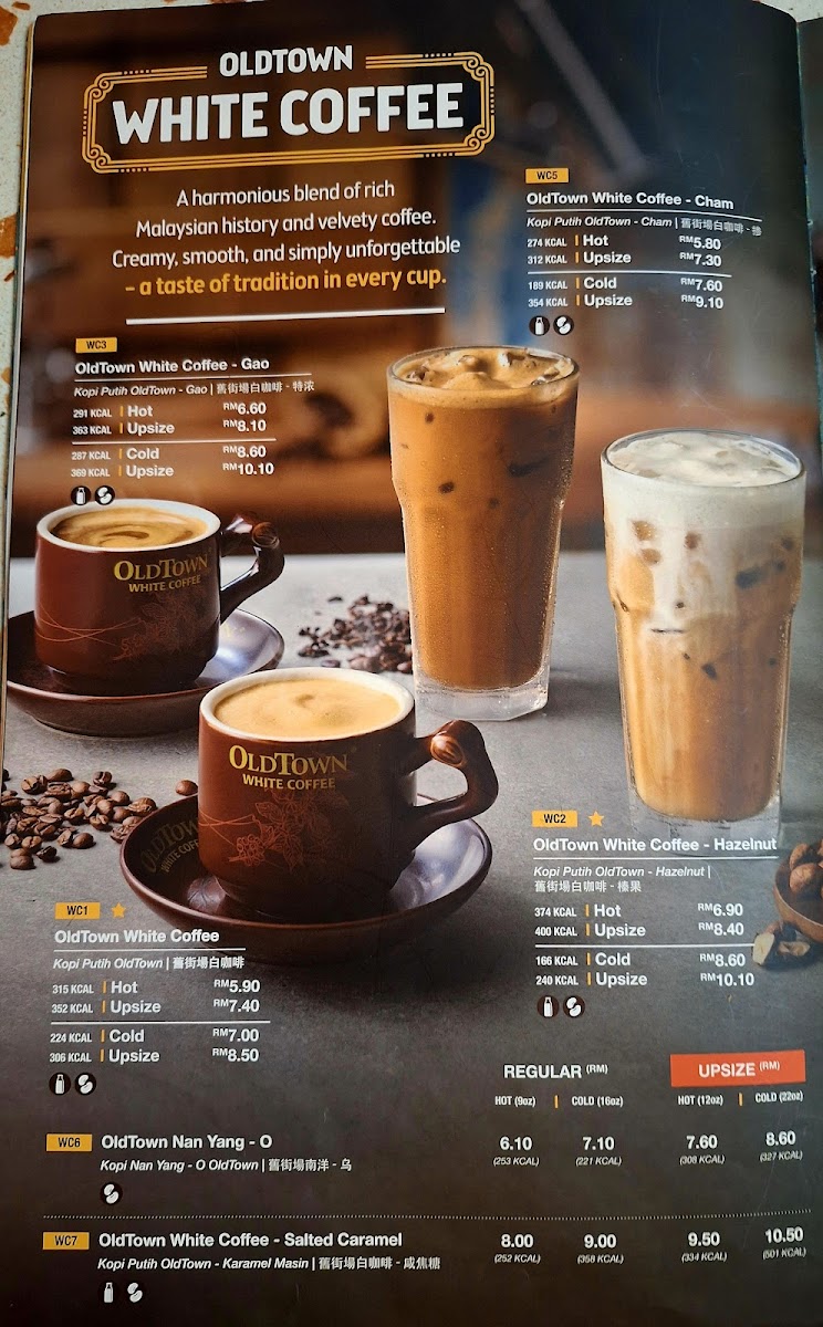 Menu Oldtown White Coffee @ Nu Sentral-8