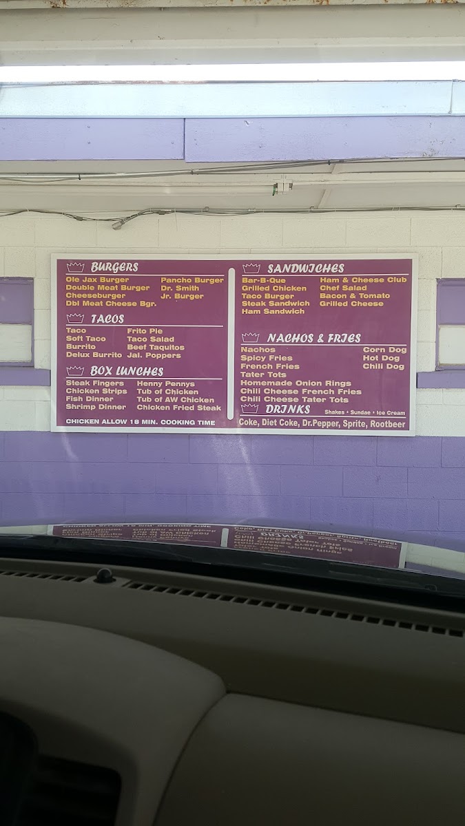 Menu Ole Jax-4