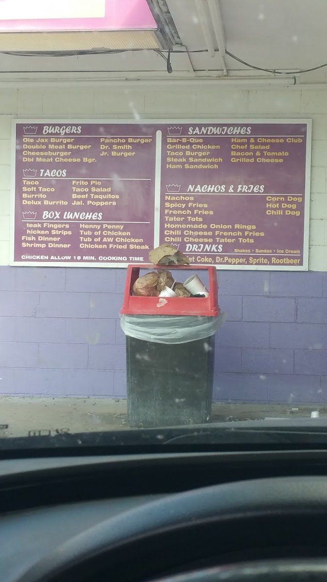 Menu Ole Jax-5
