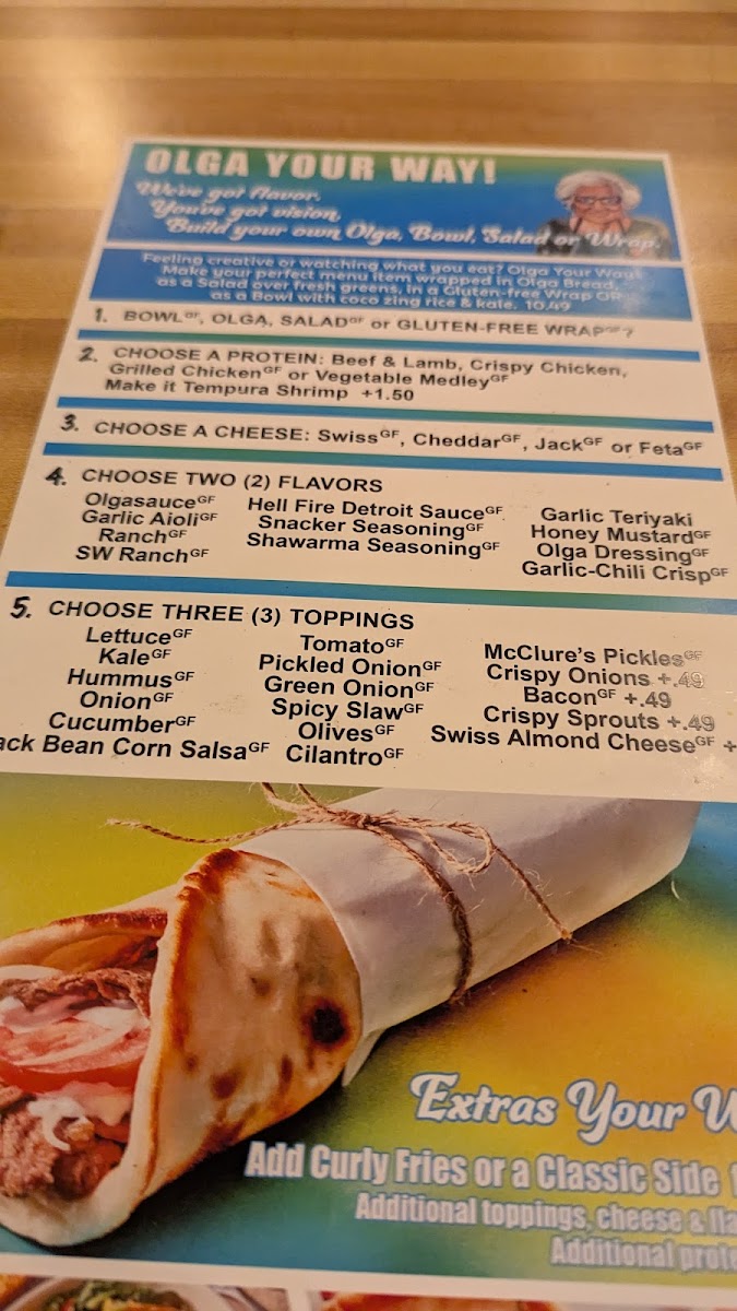 Menu Olga's Kitchen-1