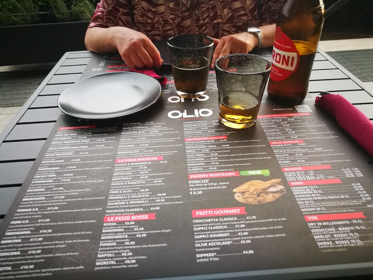 Menu Olio - Pizza E Fritti-1