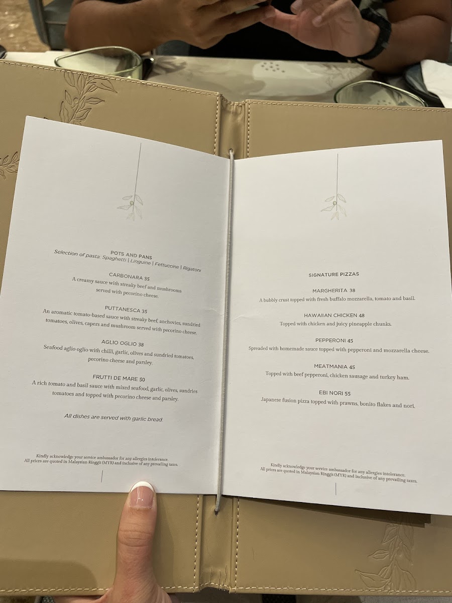 Menu Oliva Cafe @ Opero Hotel-3