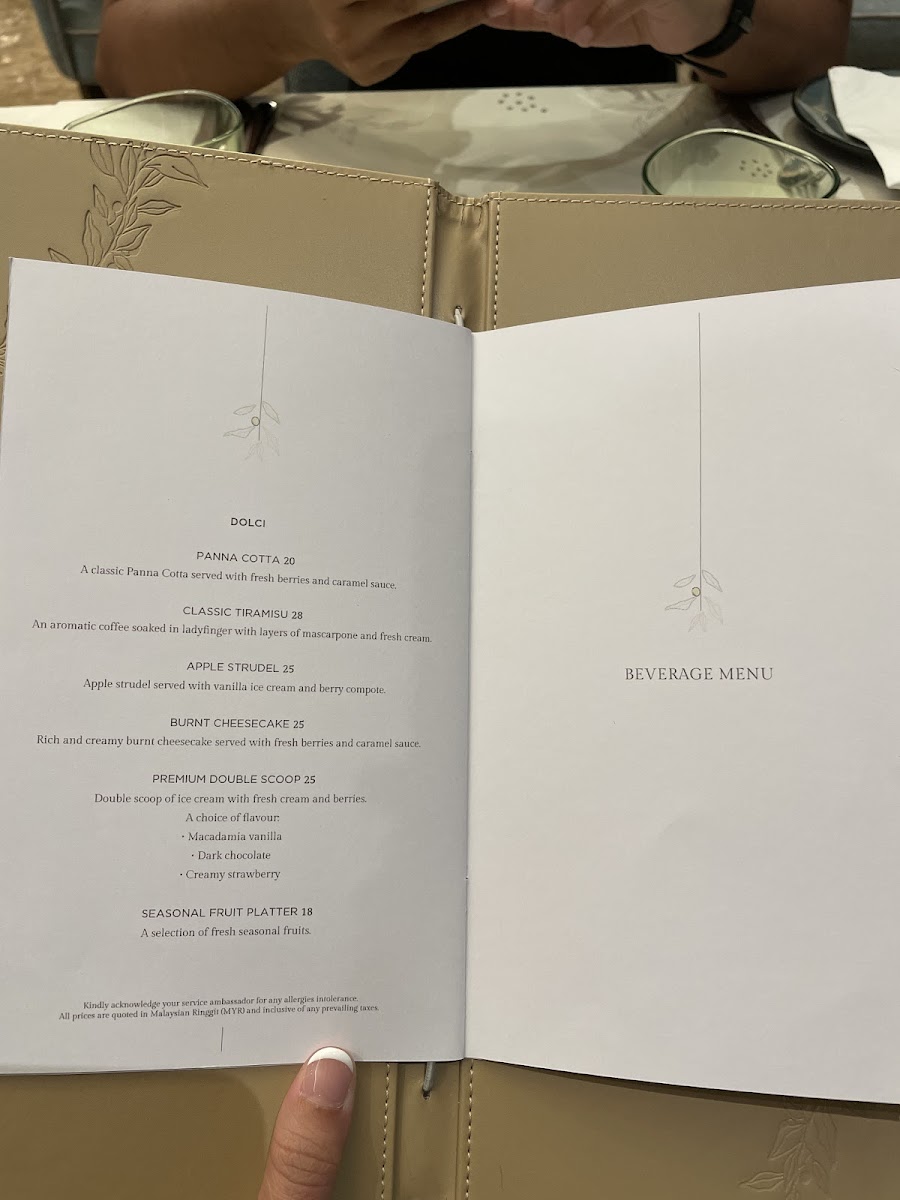 Menu Oliva Cafe @ Opero Hotel-5
