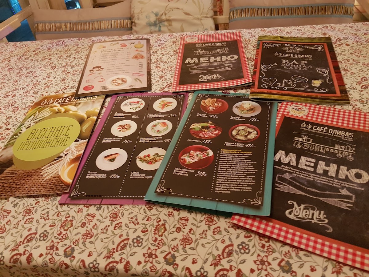 Menu Oliva's Cafe-2