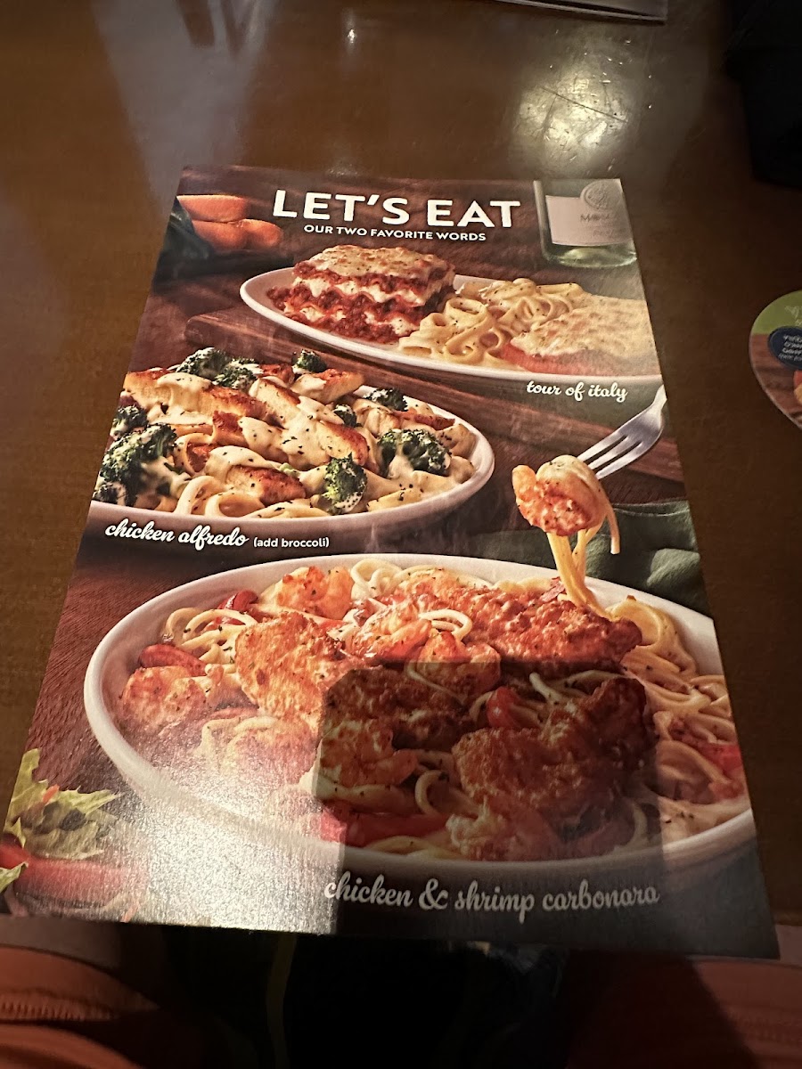 Menu Olive Garden Italian Restaurant-9