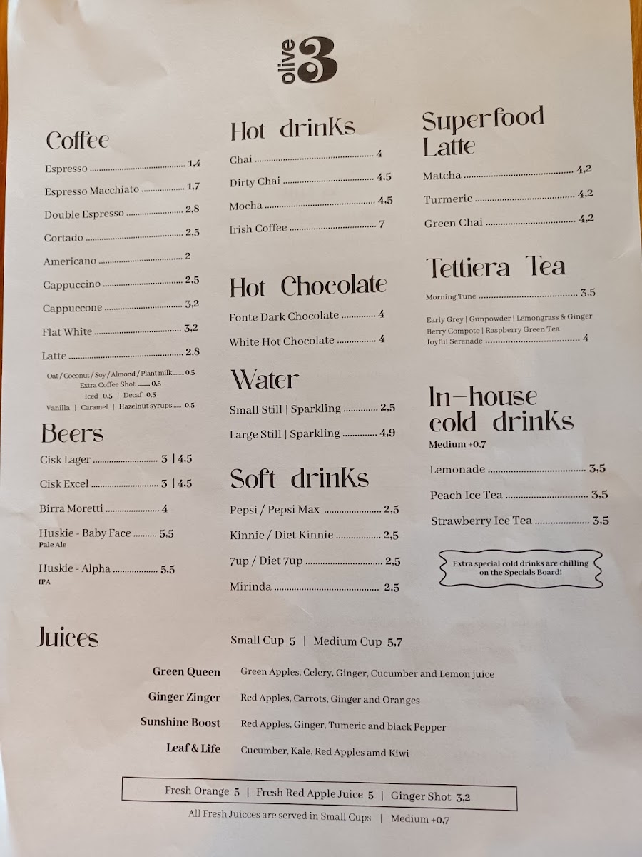 Menu Olive3-1