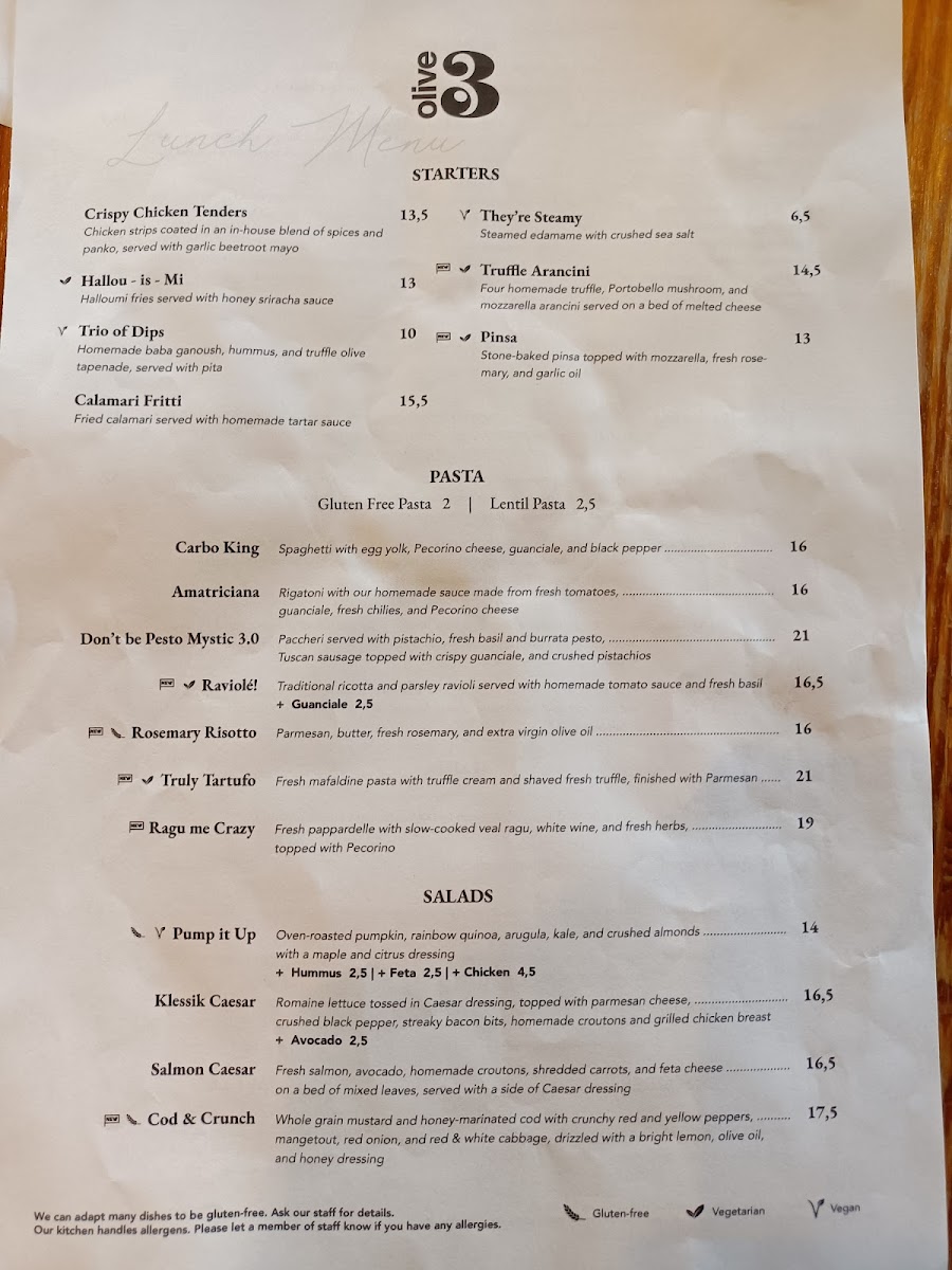Menu Olive3-2