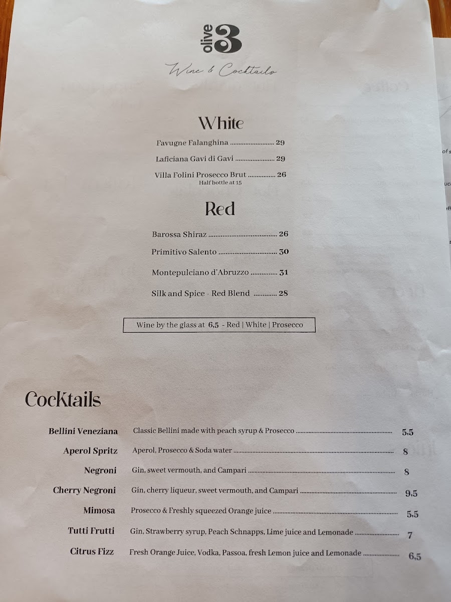 Menu Olive3-4
