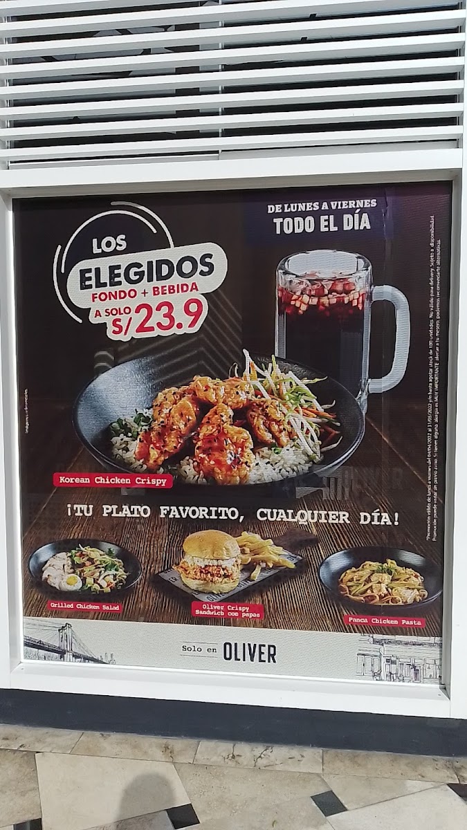 Menu Oliver - Jockey Plaza-2