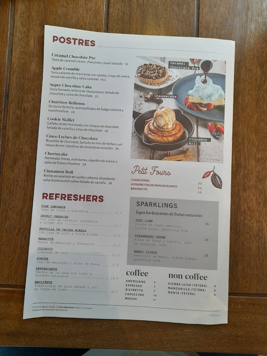 Menu Oliver - Jockey Plaza-4