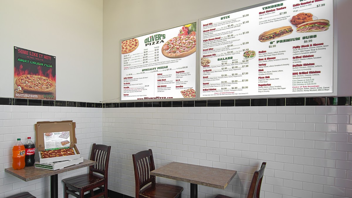 Menu Oliver's Pizza-10