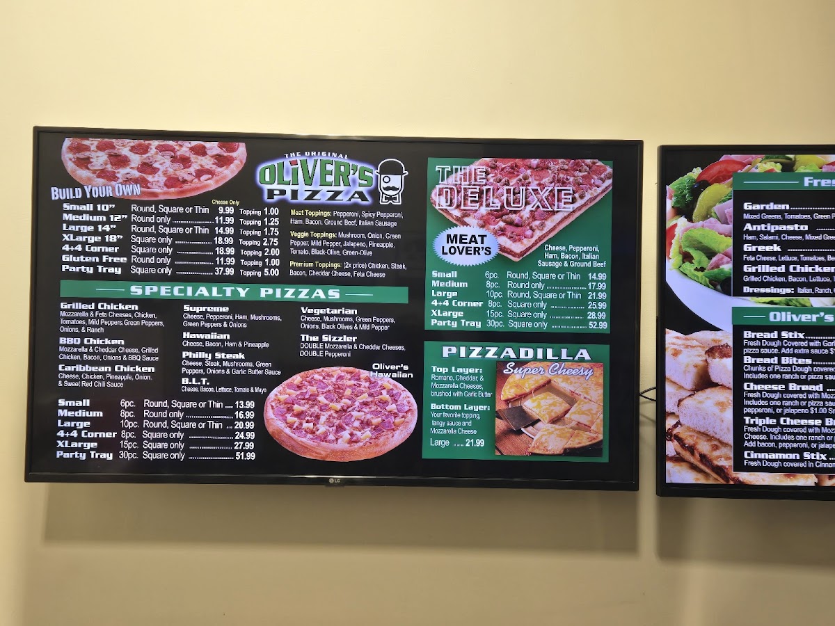 Menu Oliver's Pizza-2