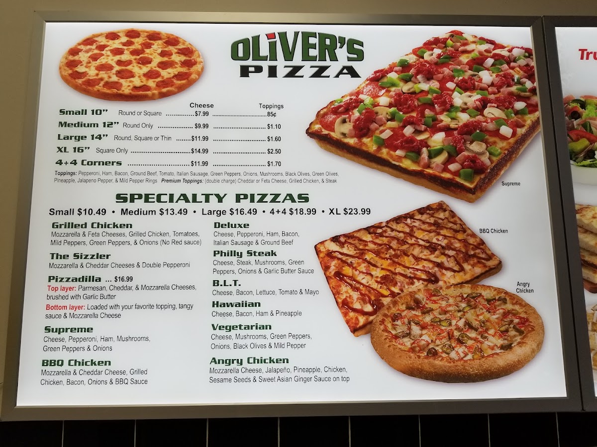 Menu Oliver's Pizza-5