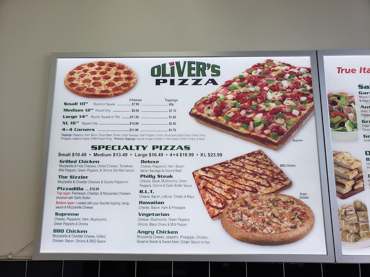 Menu Oliver's Pizza-6