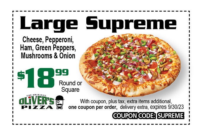 Menu Oliver's Pizza-7