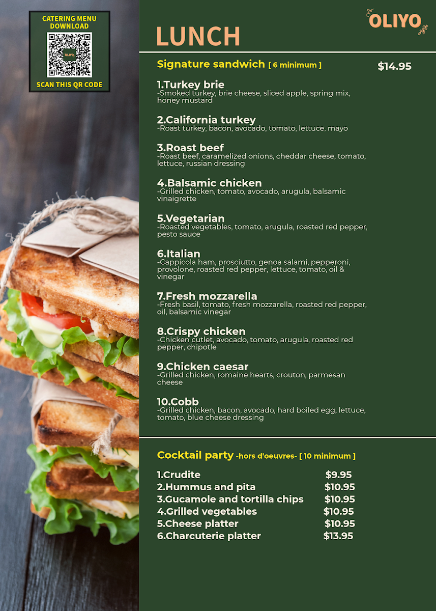 Menu Oliyo-1