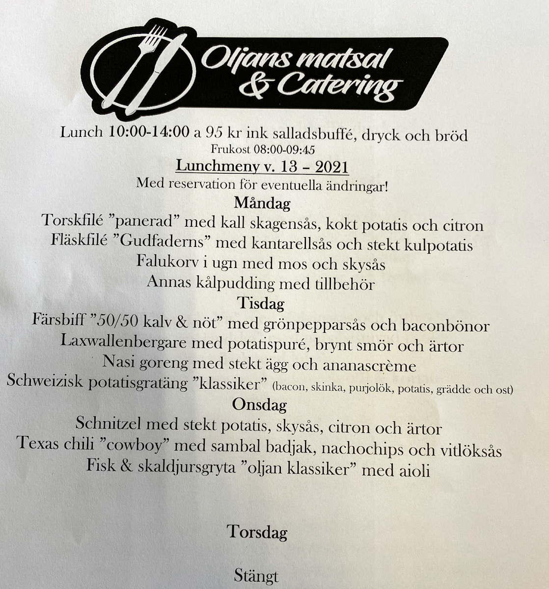 Menu Oljans Matsal & Catering-6