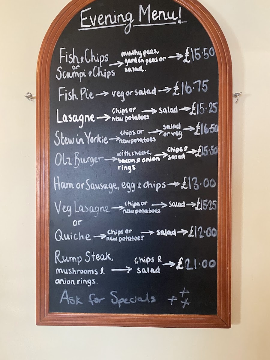 Menu Ollie`s Restaurant-1