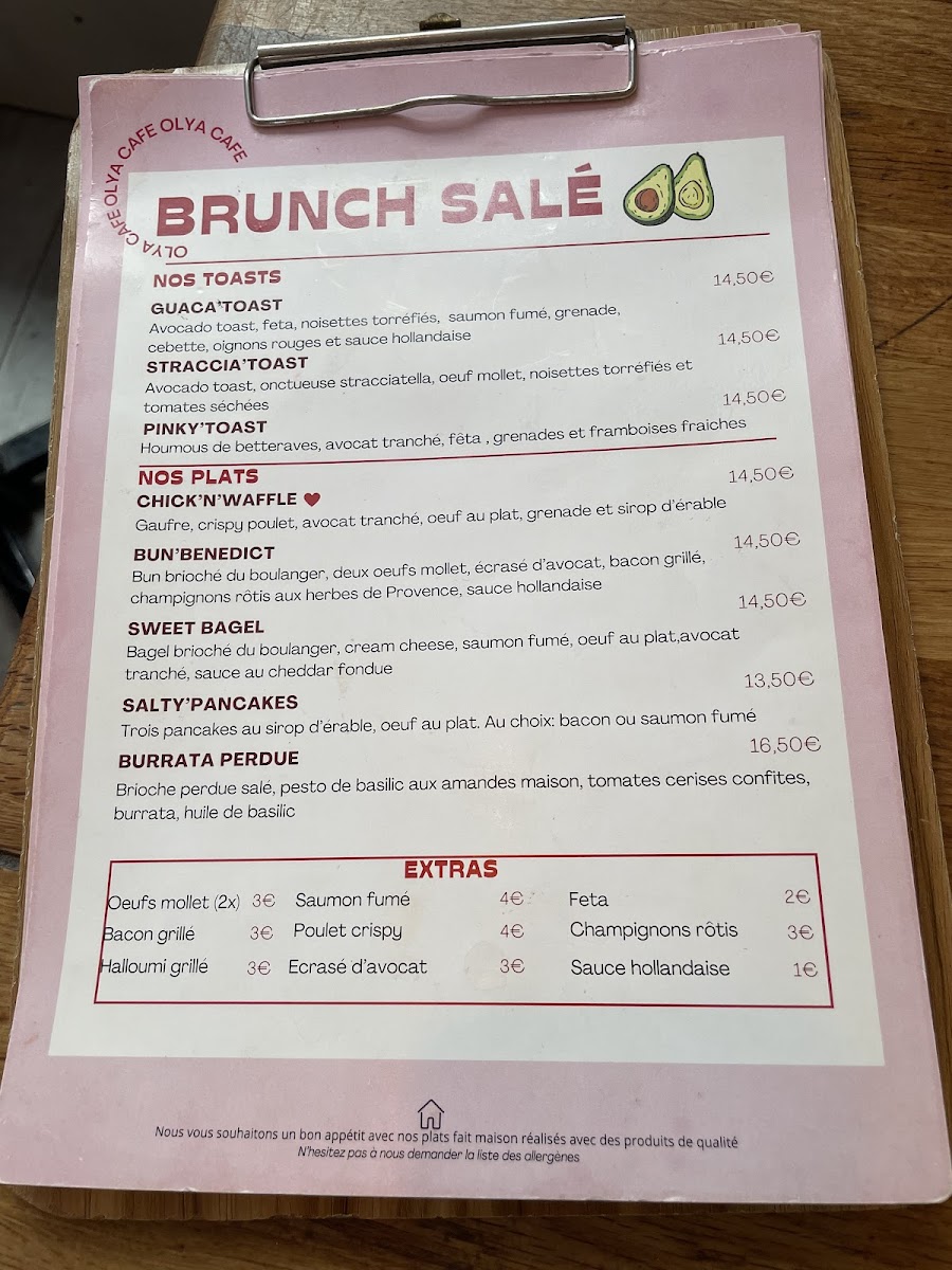 Menu Olya Café-3