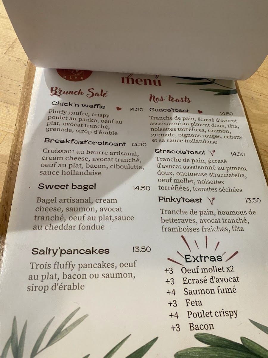Menu Olya Café-5