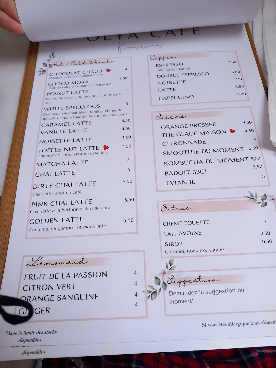 Menu Olya Café-7