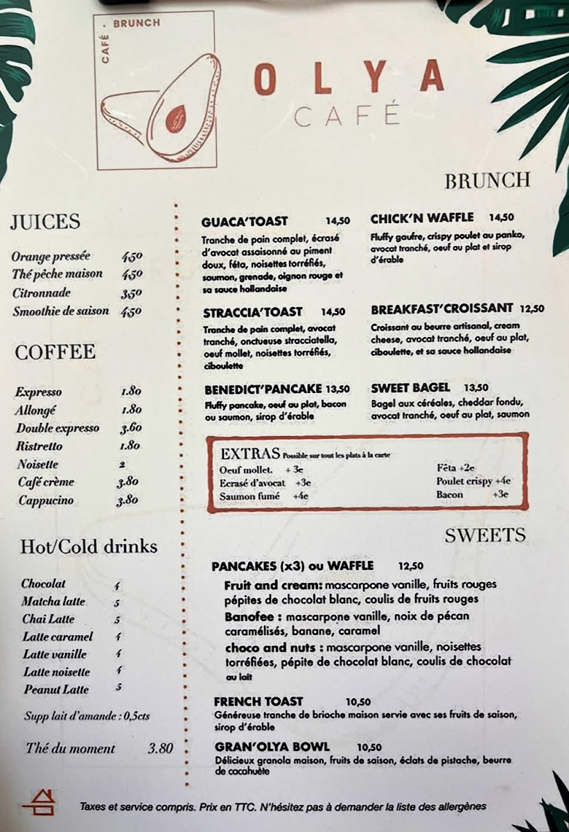 Menu Olya Café-8
