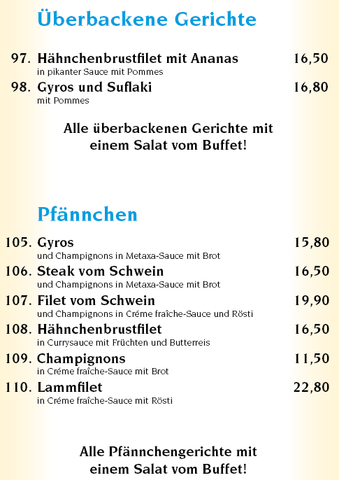 Menu Olympia - Griechisches Restaurant-4